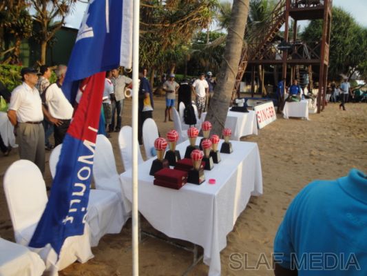 SLAF Men's Handball Team Champ's at Rotary Beach Handball Festival