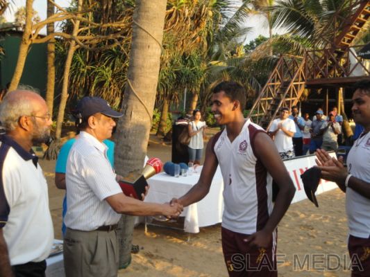 SLAF Men's Handball Team Champ's at Rotary Beach Handball Festival