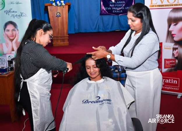 SLAF TTS EKALA CONDUCTS BEAUTY CULTURE WORKSHOP IN COLLABORATION WITH DREAMRON LANKA PVT LTD