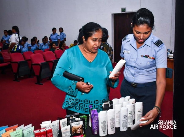SLAF TTS EKALA CONDUCTS BEAUTY CULTURE WORKSHOP IN COLLABORATION WITH DREAMRON LANKA PVT LTD