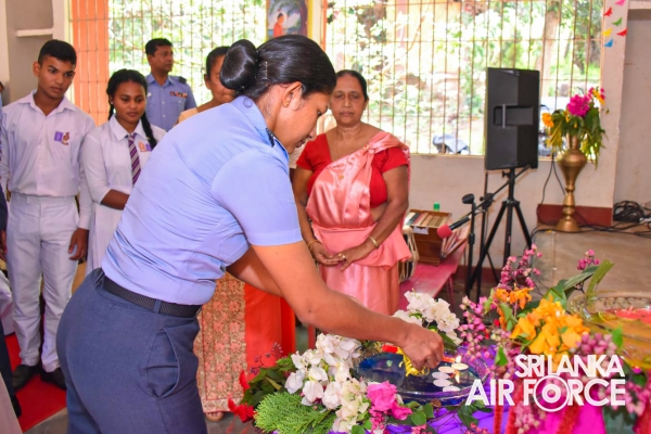 SLAF SEVA VANITHA UNIT DONATES SPORTS AND EDUCATIONAL ESSENTIALS TO 'HEPOLA PRIMARY SCHOOL AT BIBILE