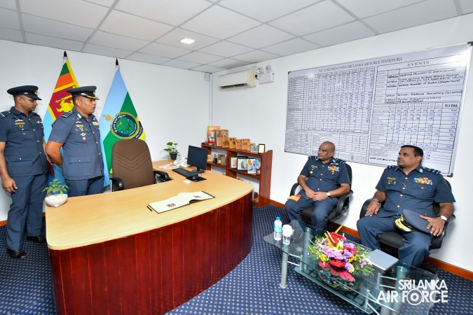 COMMANDER’S INSPECTION OF SLAF STATION BIA 2026