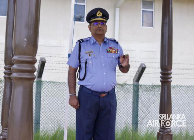 CHANGE OF COMMAND AT SLAF STATION BANDARANAIKE INTERNATIONAL AIRPORT