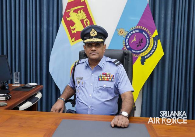 CHANGE OF COMMAND AT SLAF STATION BANDARANAIKE INTERNATIONAL AIRPORT