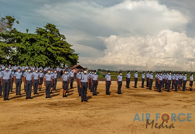 CHANGE
OF COMMAND AT SLAF STATION BIA