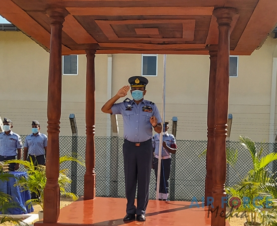 CHANGE
OF COMMAND AT SLAF STATION BIA