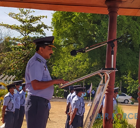 CHANGE
OF COMMAND AT SLAF STATION BIA