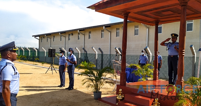 CHANGE
OF COMMAND AT SLAF STATION BIA