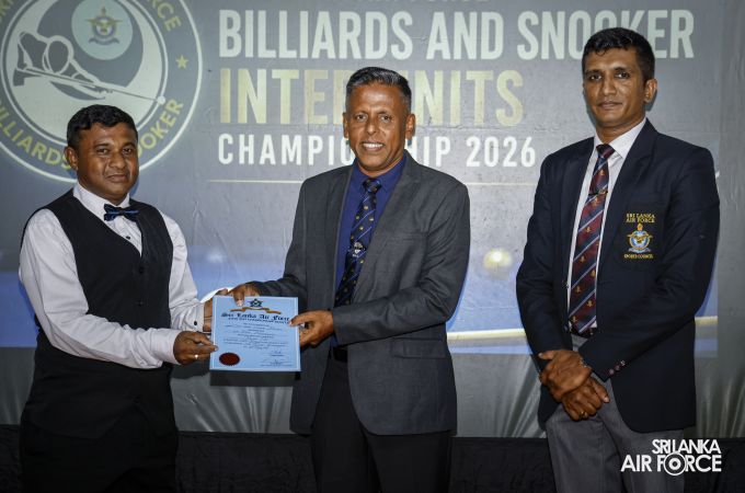 INTER UNIT BILLIARD AND SNOOKER CHAMPIONSHIP – 2026