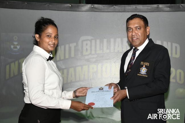 INTER UNIT BILLIARDS AND SNOOKER CHAMPIONSHIP 2022