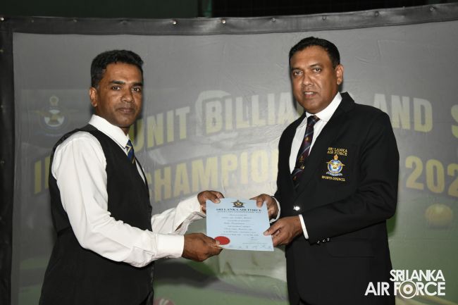 INTER UNIT BILLIARDS AND SNOOKER CHAMPIONSHIP 2022