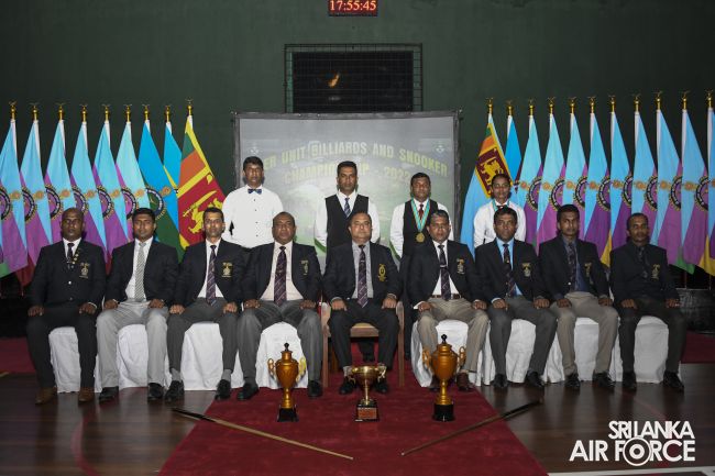 INTER UNIT BILLIARDS AND SNOOKER CHAMPIONSHIP 2022