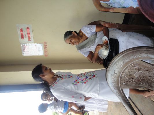 போர் வீரர்களுக்கான ஆசிர்வாத நிகழ்ச்சி.
