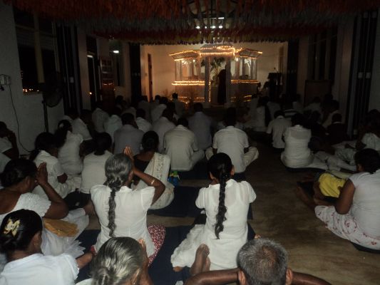 போர் வீரர்களுக்கான ஆசிர்வாத நிகழ்ச்சி.