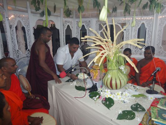 போர் வீரர்களுக்கான ஆசிர்வாத நிகழ்ச்சி.