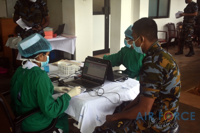 SLAF STATION MORAWEWA CONDUCTS BLOOD DONATION