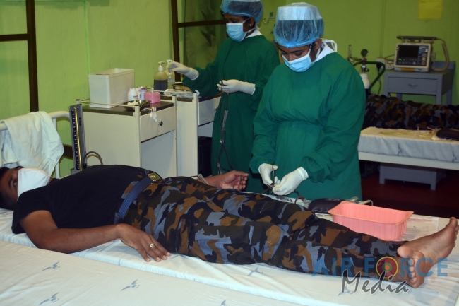 SLAF STATION MORAWEWA CONDUCTS BLOOD DONATION
