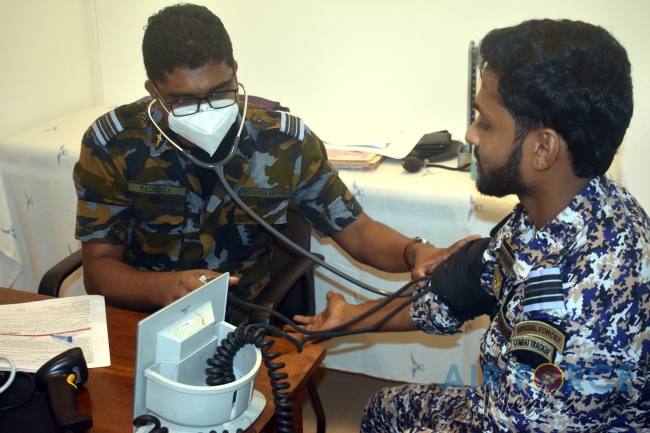 SLAF STATION MORAWEWA CONDUCTS BLOOD DONATION