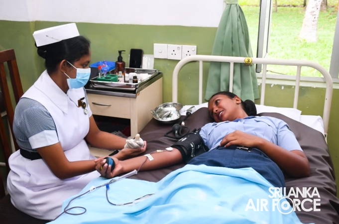 SLAF TRADE
TRAINING SCHOOL EKALA HOSTS BLOOD DONATION CAMPAIGN IN HONOUR OF WAR
HEROES
