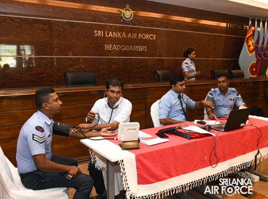 SLAF SEVA VANITHA UNIT HOSTS BLOOD DONATION CAMPAIGN IN COLLABORATION WITH NATIONAL BLOOD TRANSFUSION SERVICE