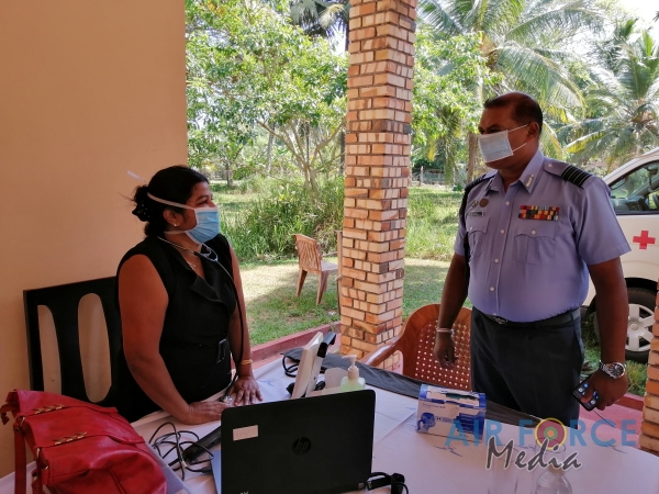 SLAF Station Koggala Conducts a Blood Donation Campaign