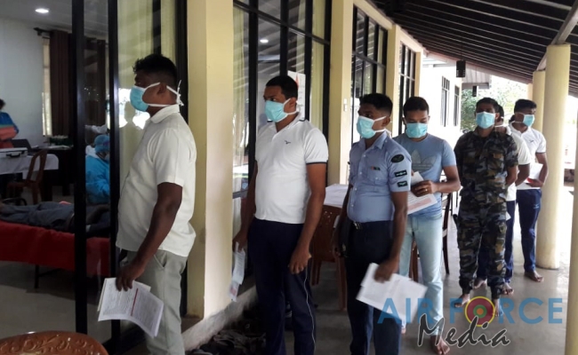 SLAF
STATION SIGIRIYA CONDUCTS A BLOOD DONATION CAMPAIGN