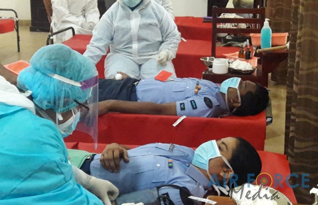 SLAF
STATION SIGIRIYA CONDUCTS A BLOOD DONATION CAMPAIGN