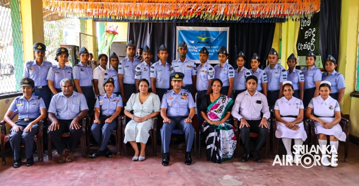SEVA VANITHA UNIT OF SLAF BASE KATUNAYAKE CONDUCTS A BLOOD DONATION CAMPAIGN