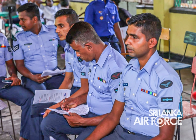SEVA VANITHA UNIT OF SLAF BASE KATUNAYAKE CONDUCTS A BLOOD DONATION CAMPAIGN