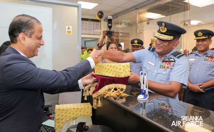 BANK OF CEYLON OPENS LIMITED SERVICE BRANCH AT DEFENCE HEADQUARTERS COMPLEX, AKUREGODA