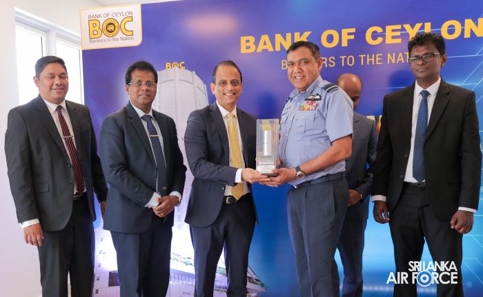 BANK OF CEYLON OPENS LIMITED SERVICE BRANCH AT DEFENCE HEADQUARTERS COMPLEX, AKUREGODA