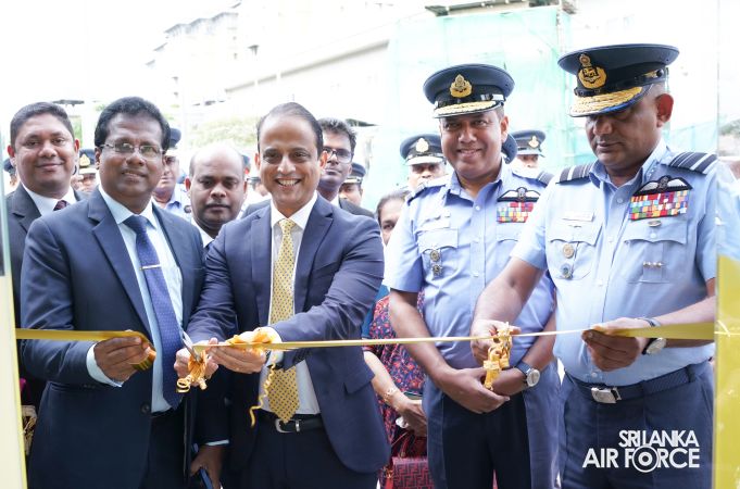 BANK OF CEYLON OPENS LIMITED SERVICE BRANCH AT DEFENCE HEADQUARTERS COMPLEX, AKUREGODA