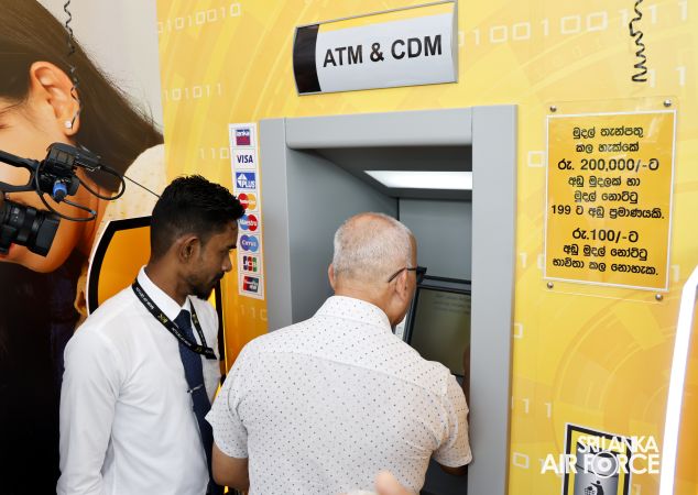 BANK OF CEYLON OPENS LIMITED SERVICE BRANCH AT DEFENCE HEADQUARTERS COMPLEX, AKUREGODA