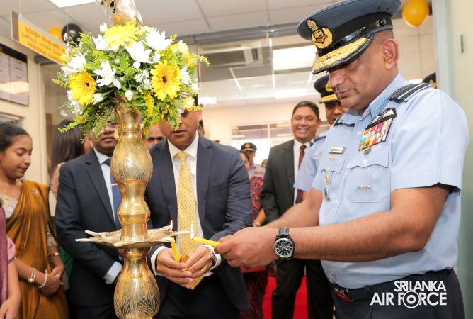 BANK OF CEYLON OPENS LIMITED SERVICE BRANCH AT DEFENCE HEADQUARTERS COMPLEX, AKUREGODA