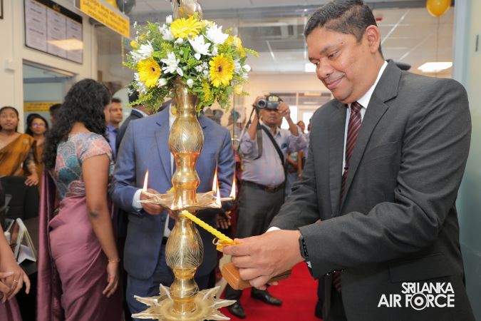 BANK OF CEYLON OPENS LIMITED SERVICE BRANCH AT DEFENCE HEADQUARTERS COMPLEX, AKUREGODA