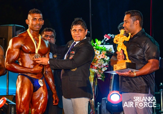 SLAF
BODYBUILDERS SHINE AT THE 75TH MR SRI LANKA BODYBUILDING COMPETITION