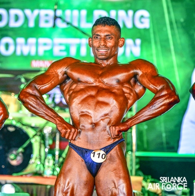 SLAF
BODYBUILDERS SHINE AT THE 75TH MR SRI LANKA BODYBUILDING COMPETITION