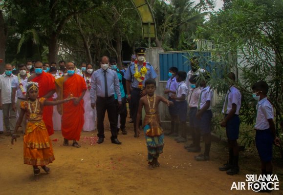 SLAF STATION IRANAMADU CONDUCTS A COMMUNITY SERVICE PROJECT