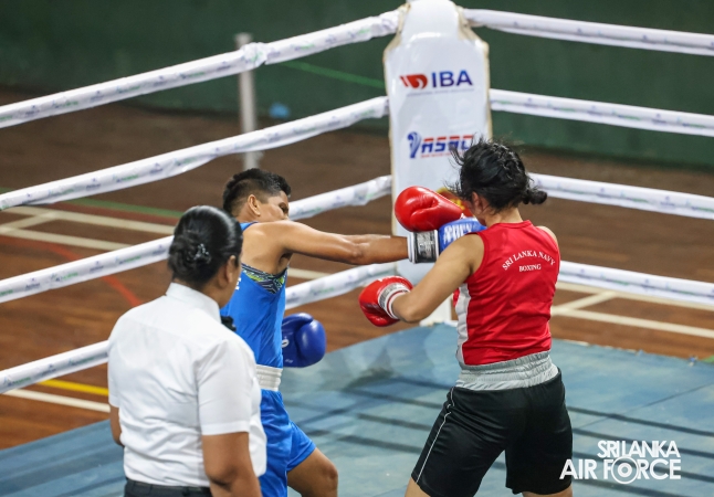 SLAF WOMEN’S BOXING TEAM CROWNED AT THE 13TH DEFENCE SERVICES BOXING CHAMPIONSHIP 2024/2025