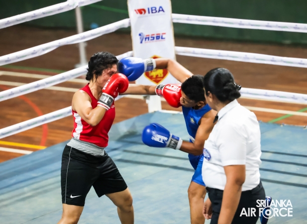 SLAF WOMEN’S BOXING TEAM CROWNED AT THE 13TH DEFENCE SERVICES BOXING CHAMPIONSHIP 2024/2025