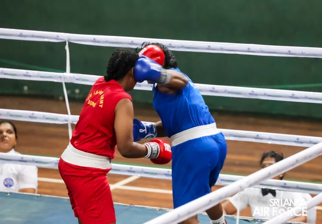 SLAF WOMEN’S BOXING TEAM CROWNED AT THE 13TH DEFENCE SERVICES BOXING CHAMPIONSHIP 2024/2025