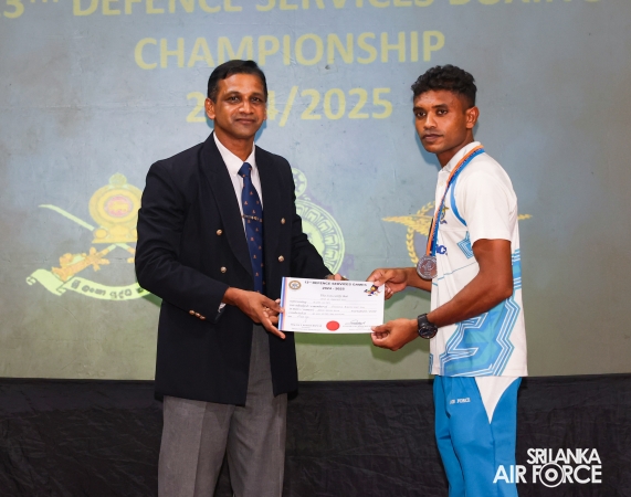 SLAF WOMEN’S BOXING TEAM CROWNED AT THE 13TH DEFENCE SERVICES BOXING CHAMPIONSHIP 2024/2025