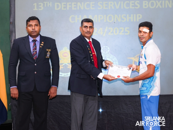 SLAF WOMEN’S BOXING TEAM CROWNED AT THE 13TH DEFENCE SERVICES BOXING CHAMPIONSHIP 2024/2025
