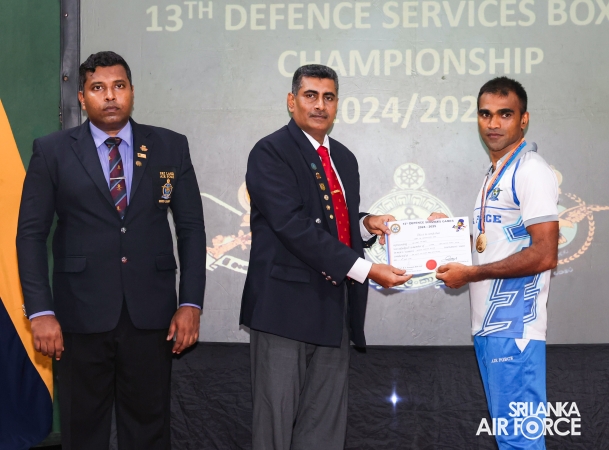 SLAF WOMEN’S BOXING TEAM CROWNED AT THE 13TH DEFENCE SERVICES BOXING CHAMPIONSHIP 2024/2025