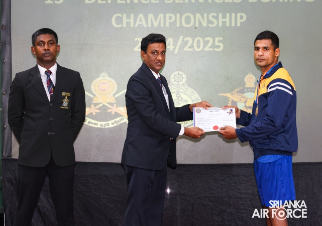 SLAF WOMEN’S BOXING TEAM CROWNED AT THE 13TH DEFENCE SERVICES BOXING CHAMPIONSHIP 2024/2025