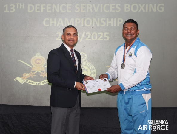 SLAF WOMEN’S BOXING TEAM CROWNED AT THE 13TH DEFENCE SERVICES BOXING CHAMPIONSHIP 2024/2025