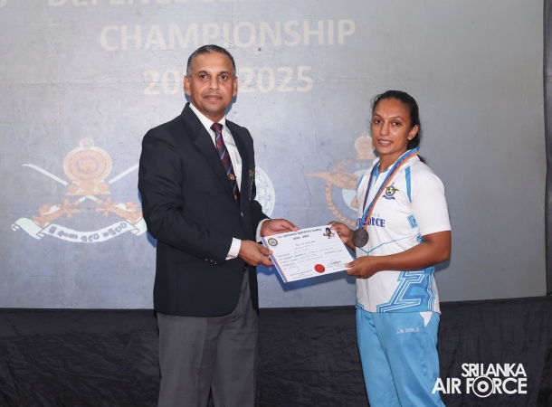 SLAF WOMEN’S BOXING TEAM CROWNED AT THE 13TH DEFENCE SERVICES BOXING CHAMPIONSHIP 2024/2025