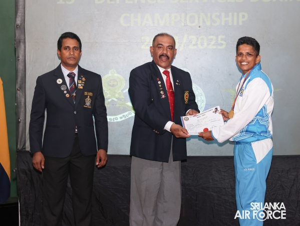 SLAF WOMEN’S BOXING TEAM CROWNED AT THE 13TH DEFENCE SERVICES BOXING CHAMPIONSHIP 2024/2025