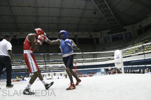 Air Force Boxing Team
does well at novices Championship Boxing Meet
