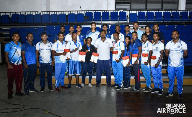 AIR FORCE BOXING TEAM EXCELLED AT THE INTERMEDIATE BOXING
CHAMPIONSHIP - 2023